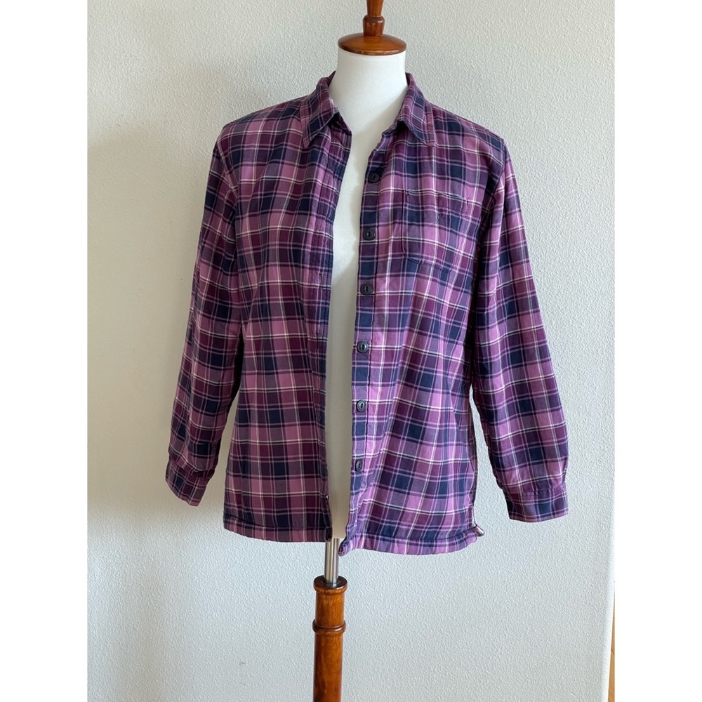 LL Bean Fleece Lined Flannel